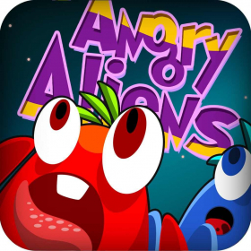 couverture jeu vidéo Angry Aliens: The invasion