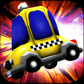 couverture jeu vidéo Angry Cabbie Pro - Taxi cabbie pick up passengers on a crazy smash race