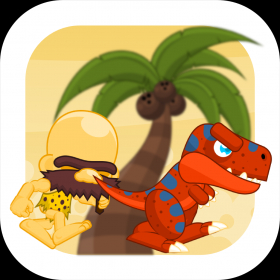 couverture jeu vidéo Angry Caveman: Dinosaur Hunter