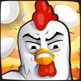 couverture jeu vidéo Angry Chicken Egg Madness!