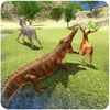 couverture jeu vidéo Angry Crocodile Attaque 3D - une simulation féroce marais Reptiles