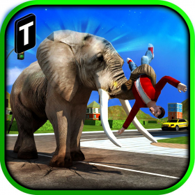 couverture jeux-video Angry Elephant Attack 3D
