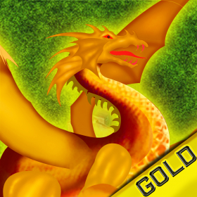 couverture jeu vidéo Angry feu foncé Dragons Quête: Le Vol au-dessus du Royaume sous l'attaque - Gold Edition