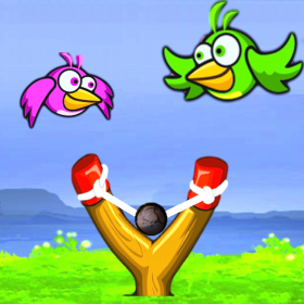 couverture jeu vidéo Angry Flappy Slingshot Bird Prey Safari Pro Version