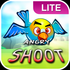 couverture jeu vidéo Angry Shoot the Birds. Free and Lite