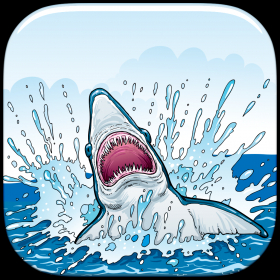 couverture jeu vidéo Angry super Oiseau de requin Smash - Extreme Halo Canon souffle Jeu PRO