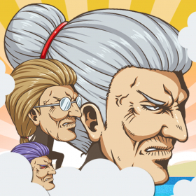 couverture jeu vidéo 大乱闘 angry 婆怒(ババード)〜ババアVS極悪ヤンキー不良の大喧嘩〜