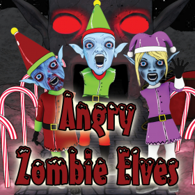 couverture jeu vidéo Angry Zombie Elves