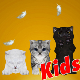 couverture jeu vidéo Animated 3D Cute Kitten Cat Sounds for Kids