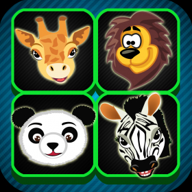 couverture jeu vidéo Animaux de Zoo correspondre trois jeu Pro - Zoo Animals Match Three Pro Game