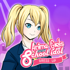 couverture jeu vidéo Anime Girls School Idol Dress Up Kawaii Festival Fashion - Hot Cute Japanese Cartoon