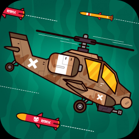 couverture jeu vidéo Apache Helicopter - Flying And Shooting Combat Game 2014