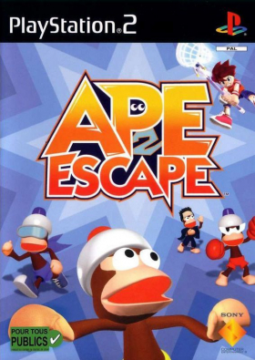 couverture jeu vidéo Ape Escape 2