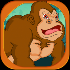 couverture jeu vidéo Ape Planet Run - Jungle Gorilla Rush Défi
