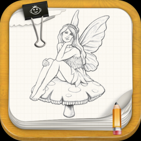 couverture jeu vidéo Apprendre à dessiner: fées