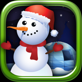 couverture jeux-video Appuyez bonhomme de neige - Le Esquiver, cacher, jeu à écran tactile gratuit