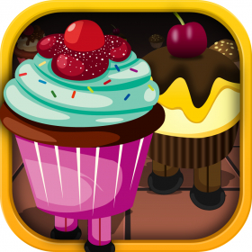 couverture jeu vidéo Appuyez sur le Cupcakes - Dessert rapide Shooter FREE