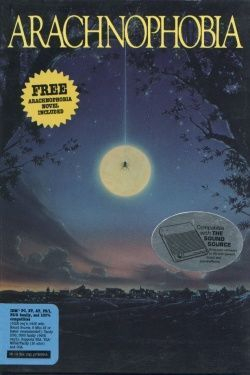 couverture jeu vidéo Arachnophobia