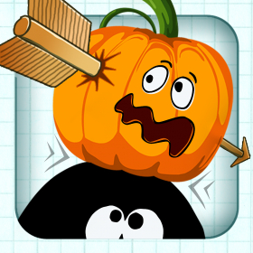 couverture jeu vidéo Arc et la flèche amusant jeu de tir (Stickman Pumpkin Shooting Bow and Arrow Gratuits 2014 Jeux)