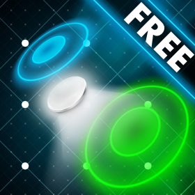 couverture jeu vidéo Arcade Fun Night : partie de Air Hockey nocturne - gratuit