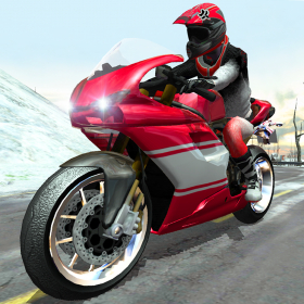 couverture jeu vidéo Arctic Rider - Bike Highway Rally Free