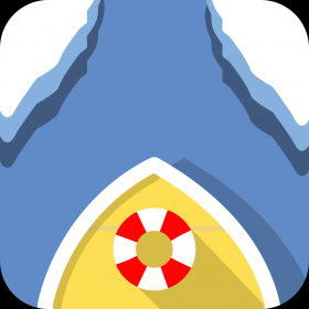 couverture jeu vidéo Arctic Sailer plunge in the frozen polar fatehaven world