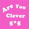 couverture jeu vidéo Are You Clever - 5X5 N=2^N Pro