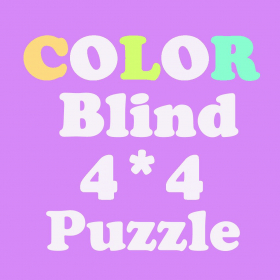 couverture jeu vidéo Are You Clever? Color Blind 4X4 Puzzle Pro