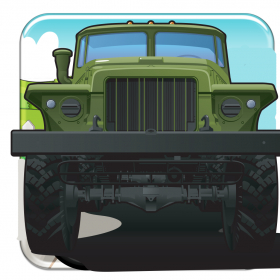 couverture jeu vidéo Armée Livraison camion piégé Défense Carrier Mission Bataille Supply Racer gratuit