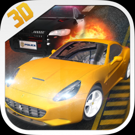 couverture jeu vidéo Armored Cop Car VS Extreme Robbers HD PRO