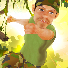 couverture jeu vidéo Army Jungle Escape: Soldier World Battle Pro