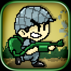 couverture jeu vidéo Army Mini Pixel Commando Brigade: Bug Killer Soldier Warriors