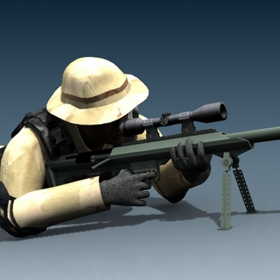 couverture jeu vidéo Army Snipers HD