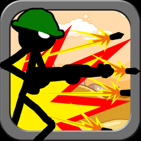couverture jeu vidéo Army Stickman War Zone Free