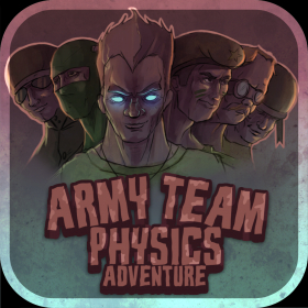 couverture jeu vidéo Army Team Physics Adventure Lit