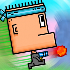 couverture jeu vidéo Artilleur à la grosse tête //Big Head Gunner