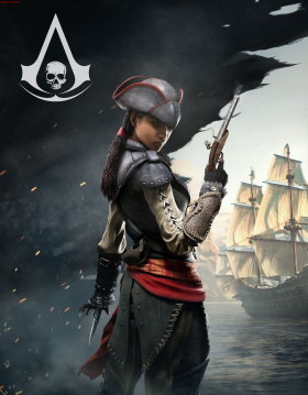 couverture jeu vidéo Assassin&#039;s Creed IV : Black Flag - Aveline