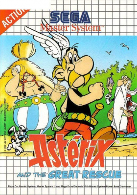 couverture jeu vidéo Astérix and the Great Rescue (8 bits)
