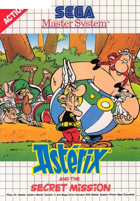 couverture jeu vidéo Astérix and the Secret Mission