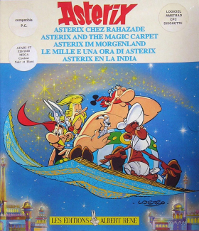 couverture jeu vidéo Astérix chez Rahâzade