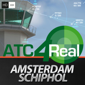 couverture jeu vidéo ATC4Real Amsterdam Schiphol