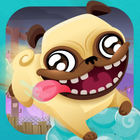 couverture jeu vidéo Atmospug, the Cloud Jumping Dog