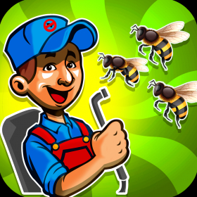 couverture jeu vidéo Attaque bizarre des super insectes - Extrême de lutte antiparasitaire Jeu de stratégie