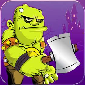 couverture jeu vidéo Attaque des Monstres Orc - Sorcier Château royaume Défense bataille