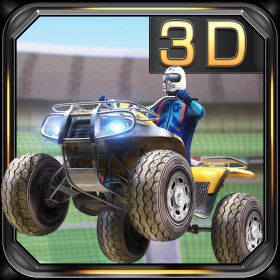 couverture jeu vidéo ATV Racing 3D Arena Stunts