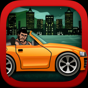 couverture jeux-video Auto choc - voiture de Gangster votre course à travers les collines Pro Edition