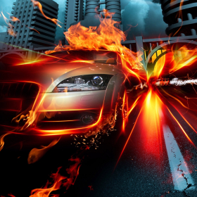 couverture jeu vidéo Auto Tune Racing - Harlem Shake Nights - Real Fun Race Game