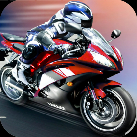 couverture jeu vidéo autoroute Moto Racer (3d vélo jeu de course)