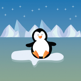 couverture jeu vidéo Aventure arctique Penguin Flappy