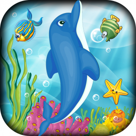 couverture jeu vidéo Aventure de recrudescence de  dauphins - jeu d'action marine gratuit
